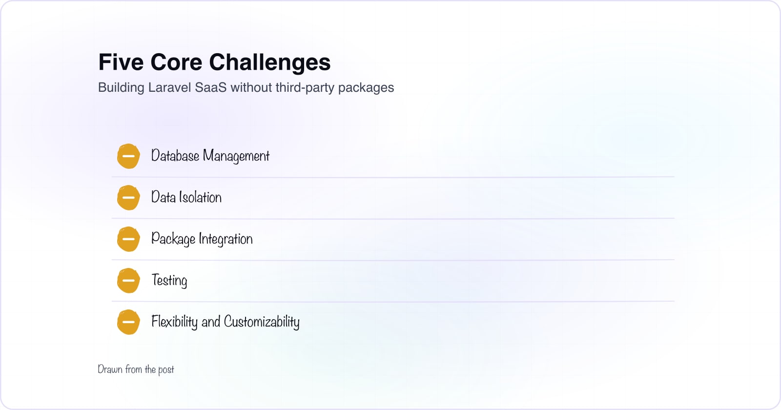 Laravel SaaS Development: Navigating the Challenges